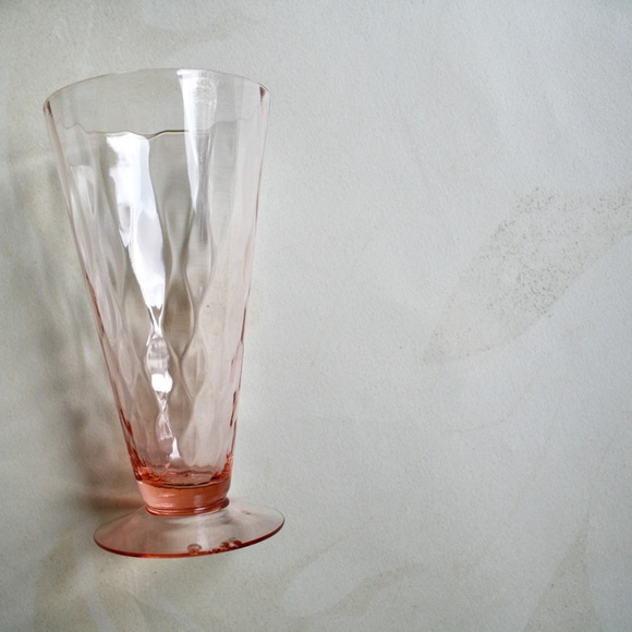 PINK CRYSTAL APERITIF / DIGESTIVE GLASS - Picture 6 of 6